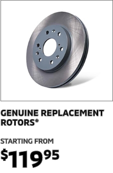 Genuine Replacement Rotors